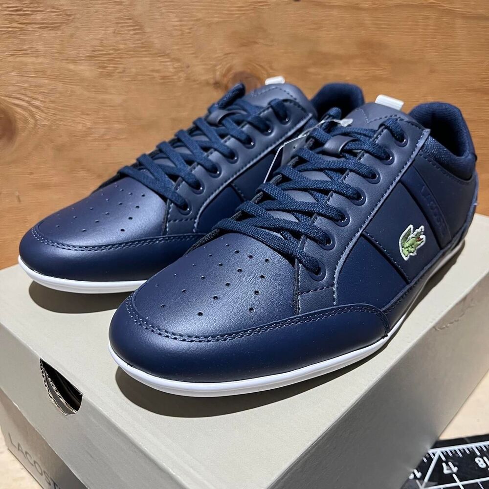 Lacoste Men's Navy Trainers